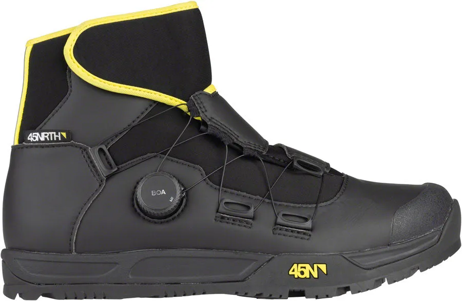 45NRTH Ragnarok BOA Cycling Boot - Black, Size 47