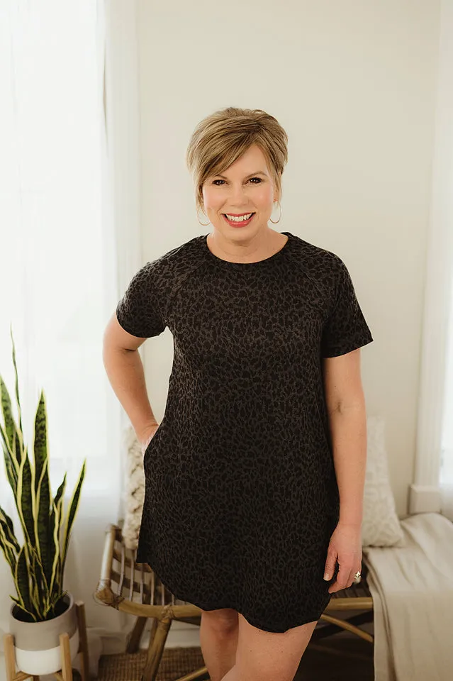 A-Line Animal Dress