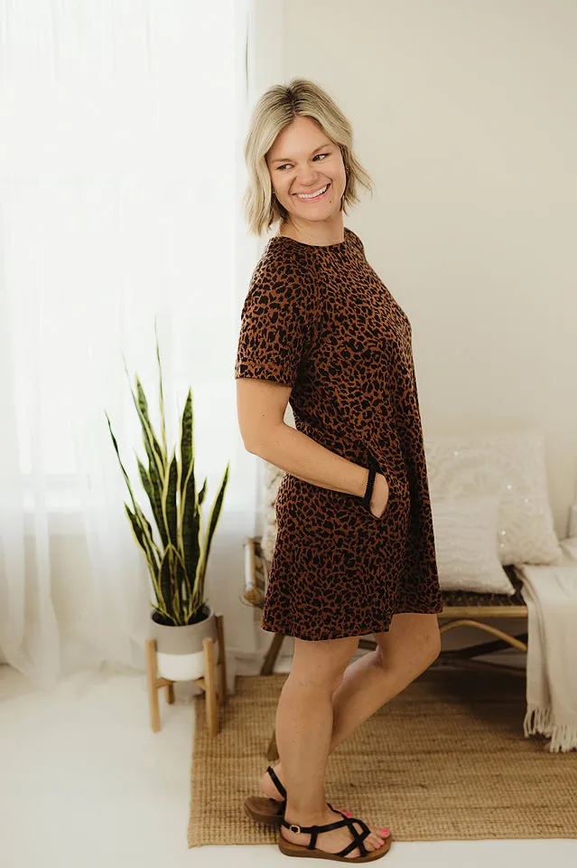 A-Line Animal Dress