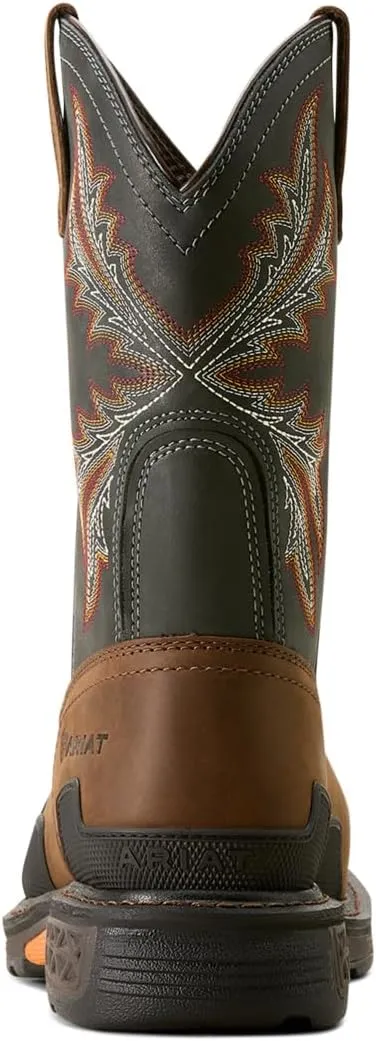 ARIAT Men`s Overdrive 11In Top Composite Wide Square Toe Work Boot