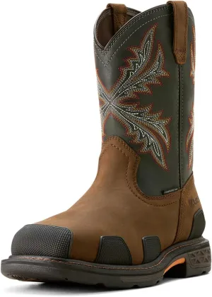 ARIAT Men`s Overdrive 11In Top Composite Wide Square Toe Work Boot