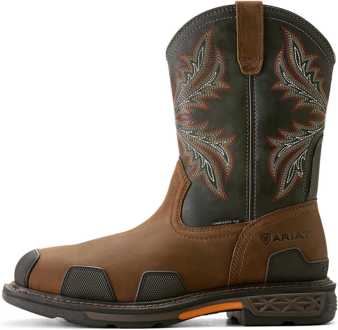 ARIAT Men's Overdrive Wide Square Composite Toe Work Boot Industrial