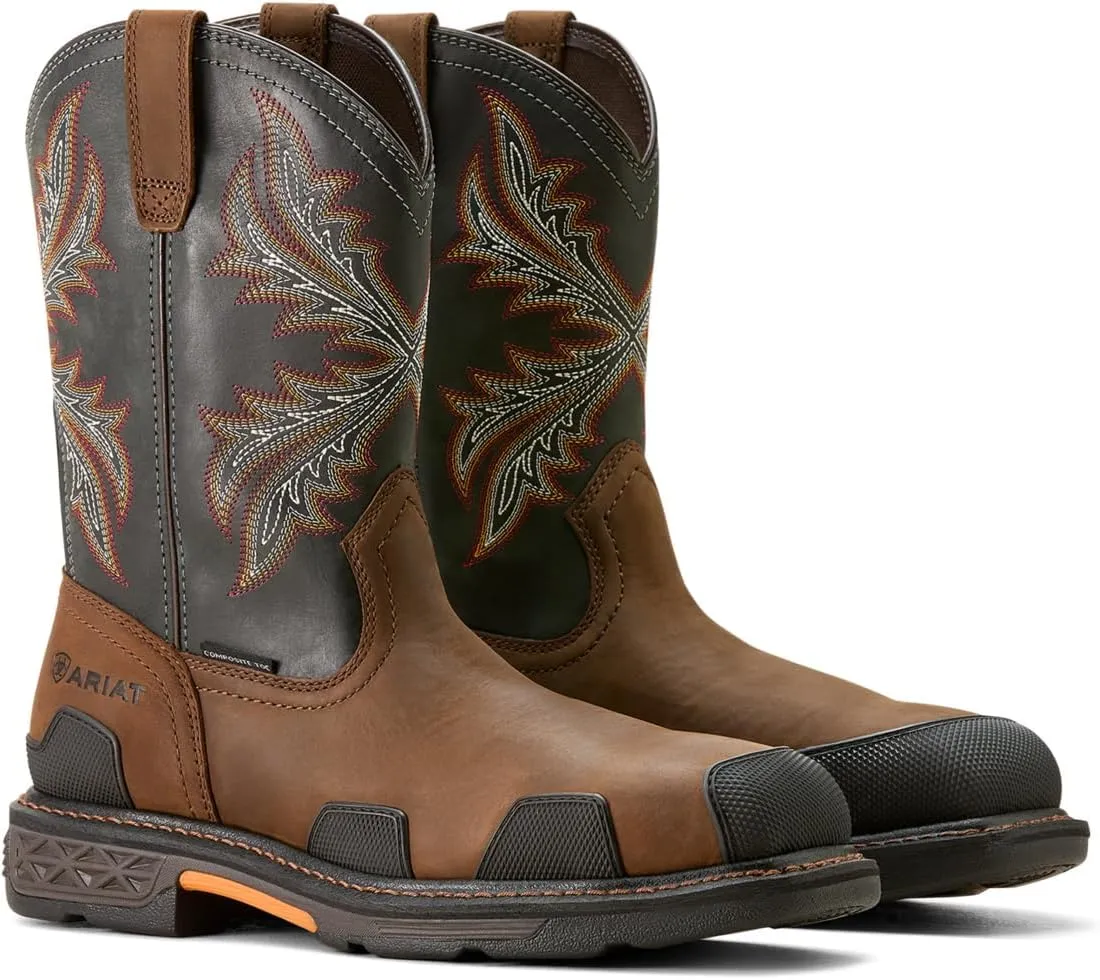 ARIAT Men's Overdrive Wide Square Composite Toe Work Boot Industrial