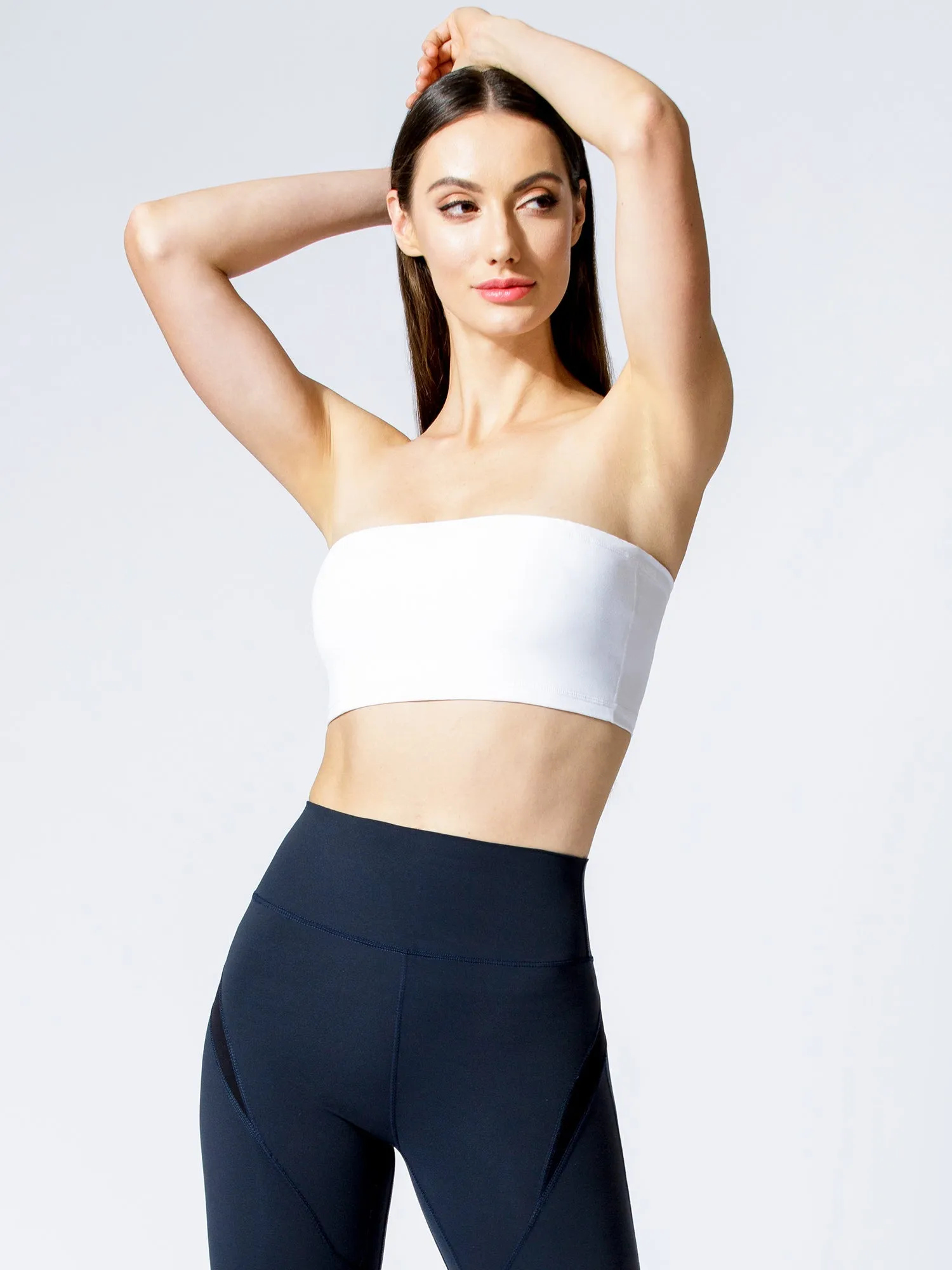 BANDEAU BRA, WHITE
