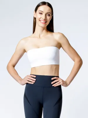 BANDEAU BRA, WHITE
