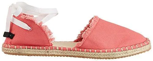 Canvas Espadrille Sandal Soft Coral 8 M Us