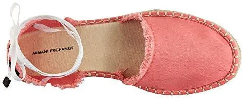 Canvas Espadrille Sandal Soft Coral 8 M Us