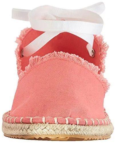 Canvas Espadrille Sandal Soft Coral 8 M Us