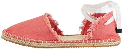 Canvas Espadrille Sandal Soft Coral 8 M Us