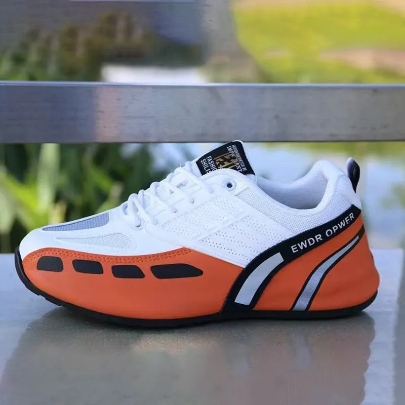 Comfy Non Slip Lace Up Durable Soft Sole Sneakers