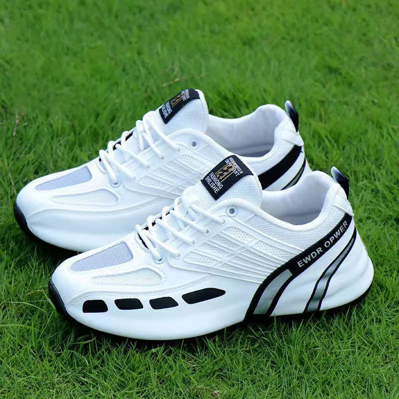 Comfy Non Slip Lace Up Durable Soft Sole Sneakers