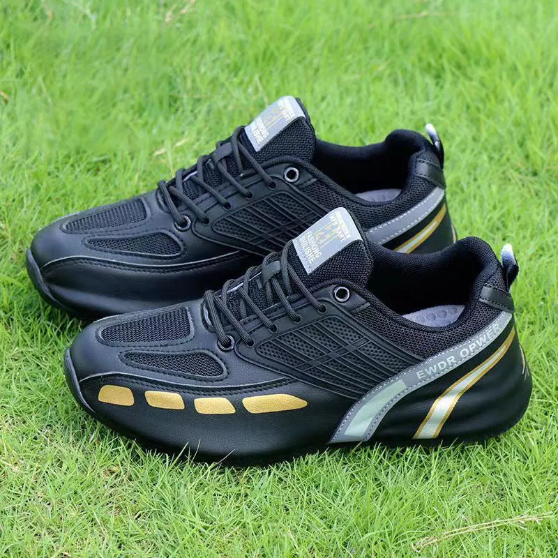 Comfy Non Slip Lace Up Durable Soft Sole Sneakers