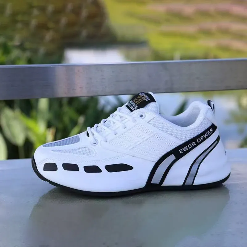 Comfy Non Slip Lace Up Durable Soft Sole Sneakers