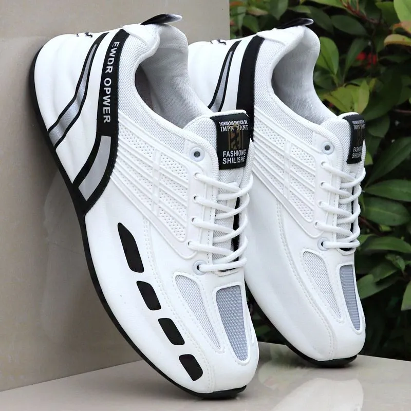 Comfy Non Slip Lace Up Durable Soft Sole Sneakers