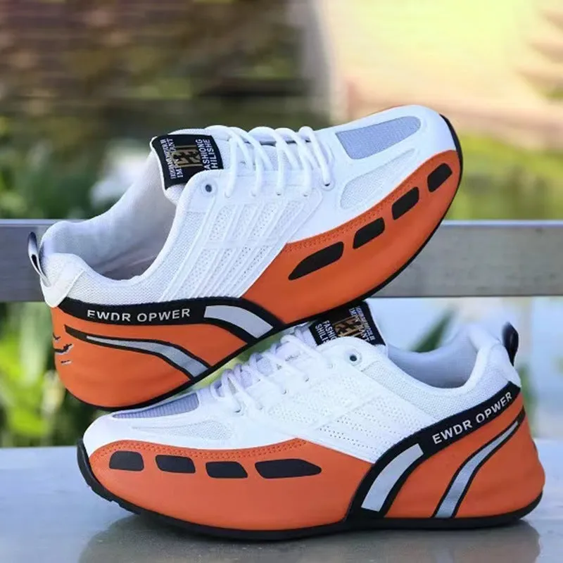 Comfy Non Slip Lace Up Durable Soft Sole Sneakers