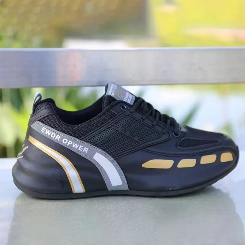 Comfy Non Slip Lace Up Durable Soft Sole Sneakers