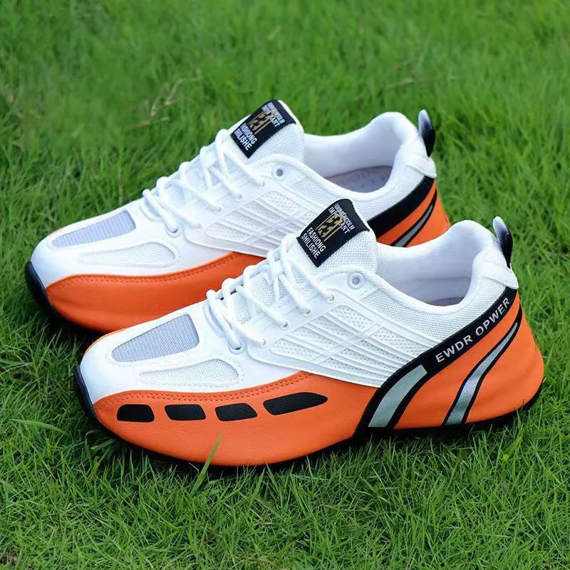 Comfy Non Slip Lace Up Durable Soft Sole Sneakers