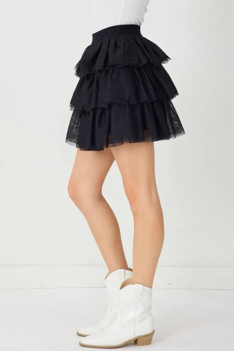 Dance With Me Skirt • Black