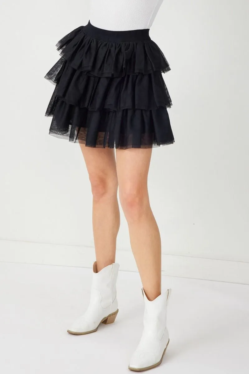 Dance With Me Skirt • Black