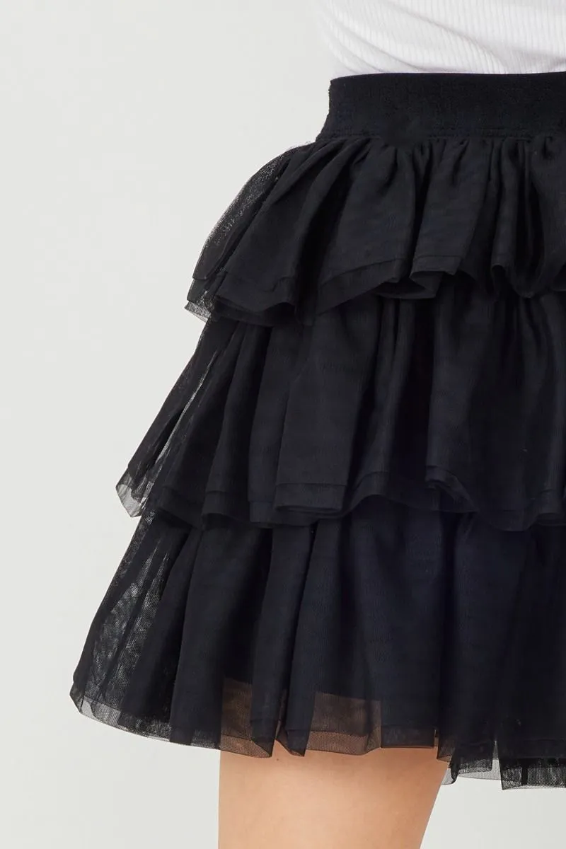 Dance With Me Skirt • Black