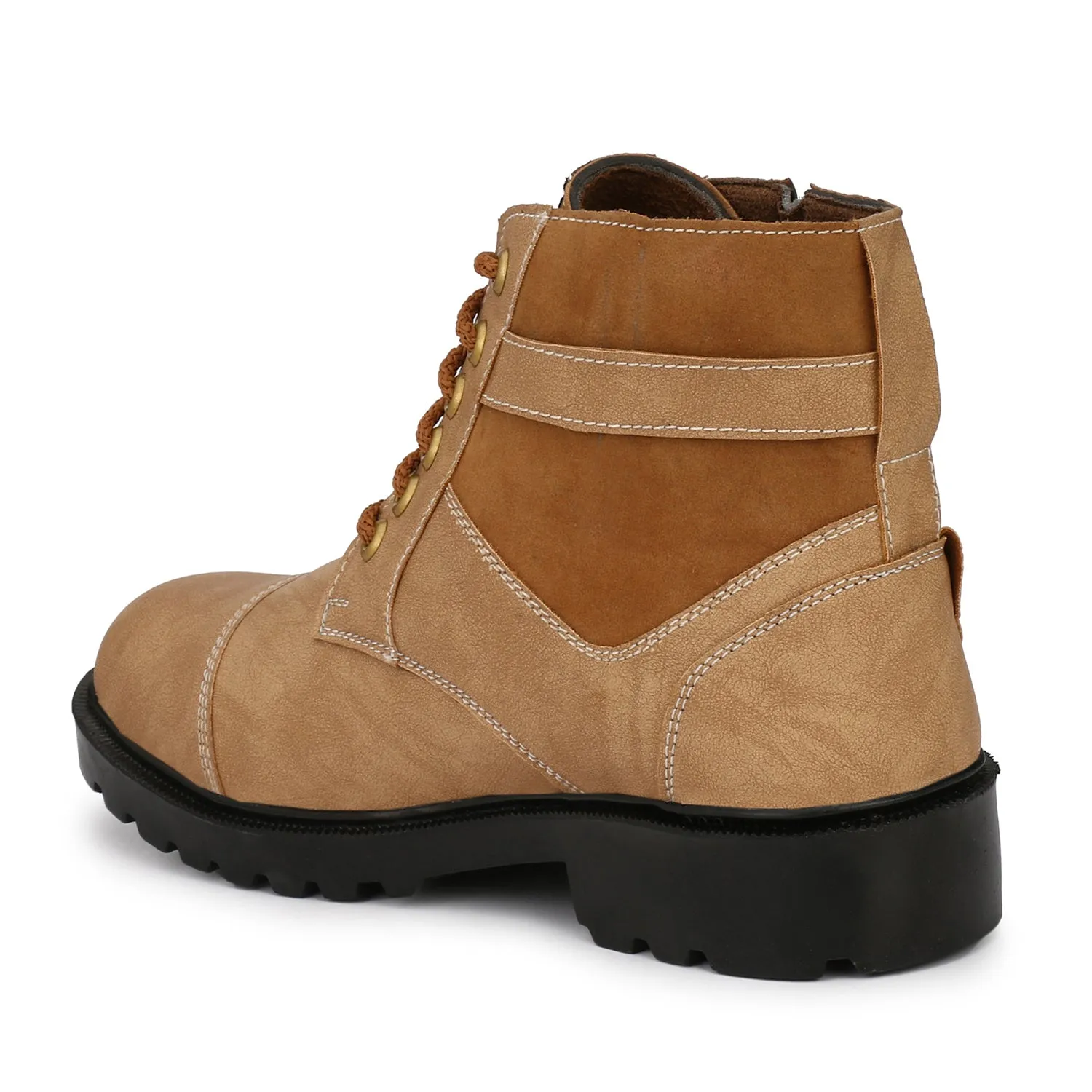 Eego Italy® Beige Stylish Casual Boots