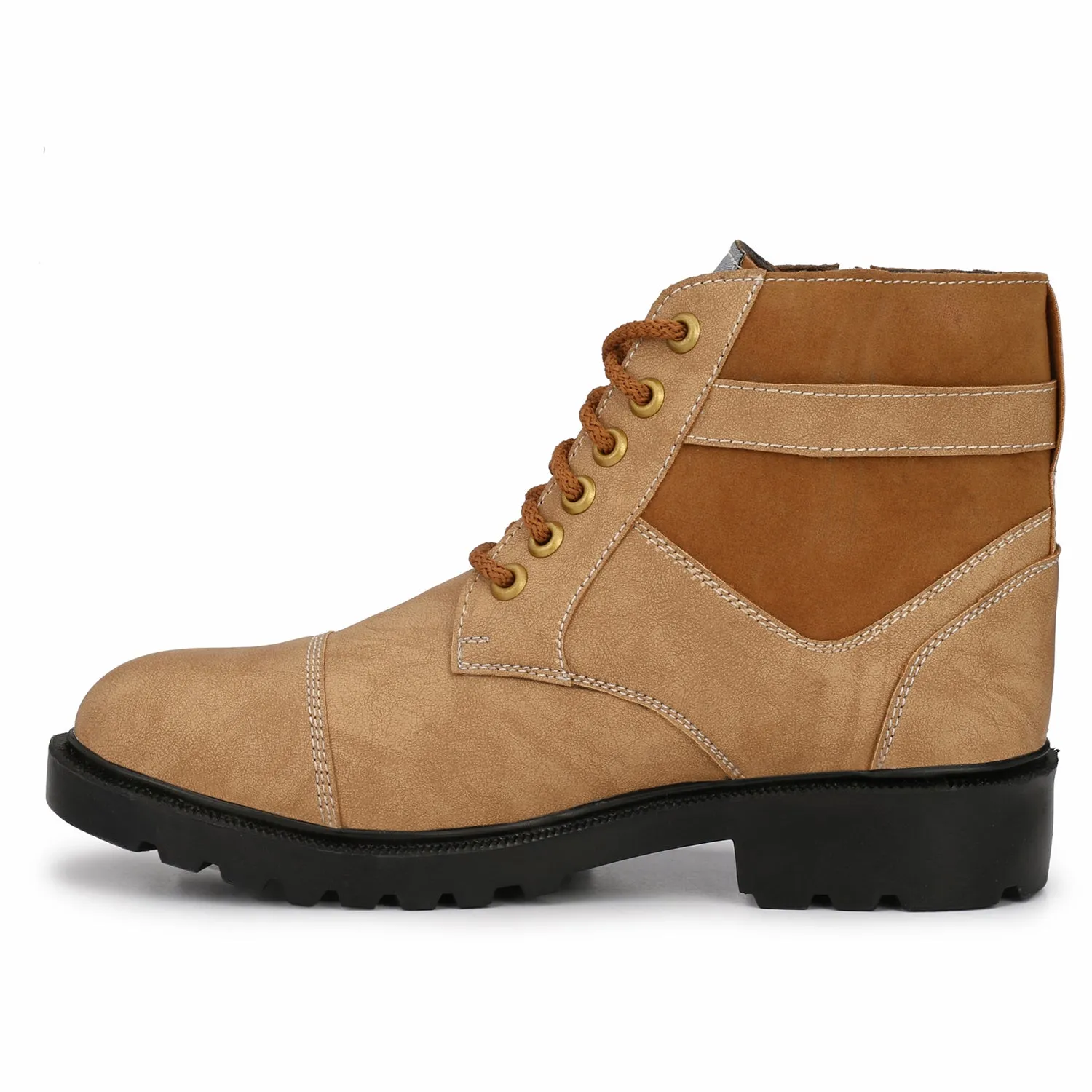 Eego Italy® Beige Stylish Casual Boots