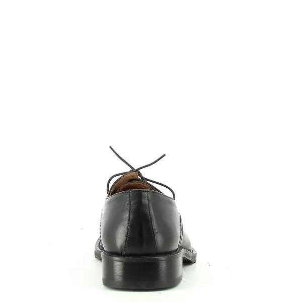Enrico Santi 2774 Black Lace Up Shoes