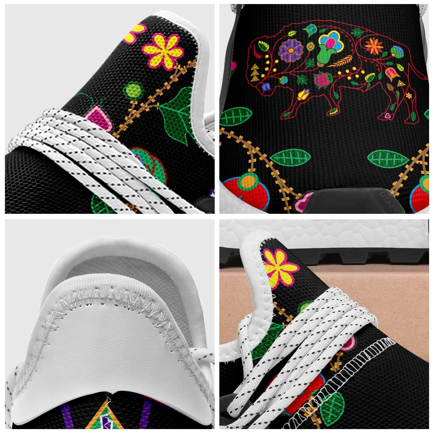 Floral Buffalo Okaki Sneakers