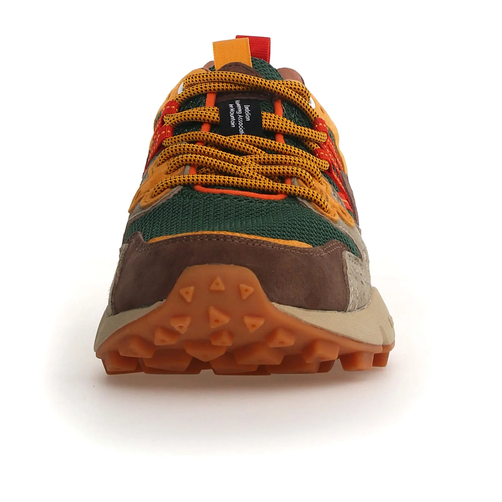 Flower Mountain Yamano 3 Sneaker (Unisex) - Taupe/Green/Ocra