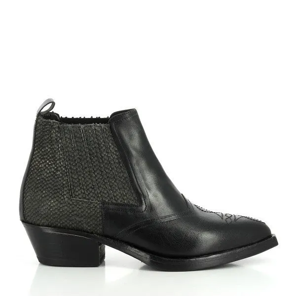 Forte W167342 Black Ankle Boots