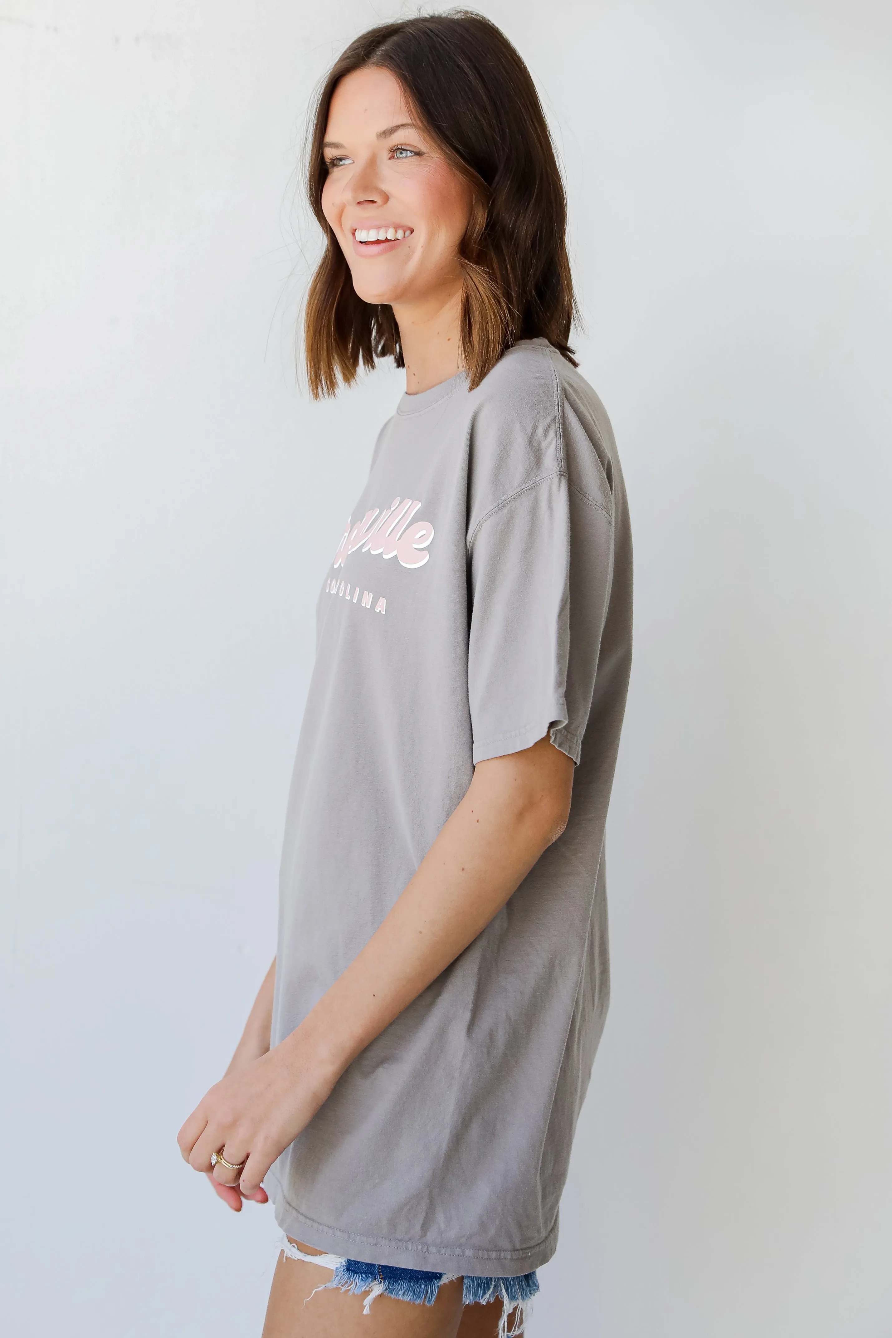 Grey Greenville South Carolina Tee