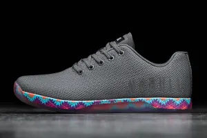 GREY PATCHWORK TRAINER (MEN'S)