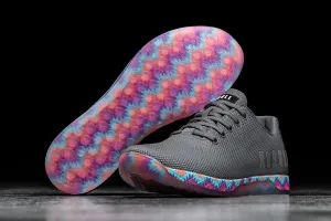 GREY PATCHWORK TRAINER (WOMEN'S)