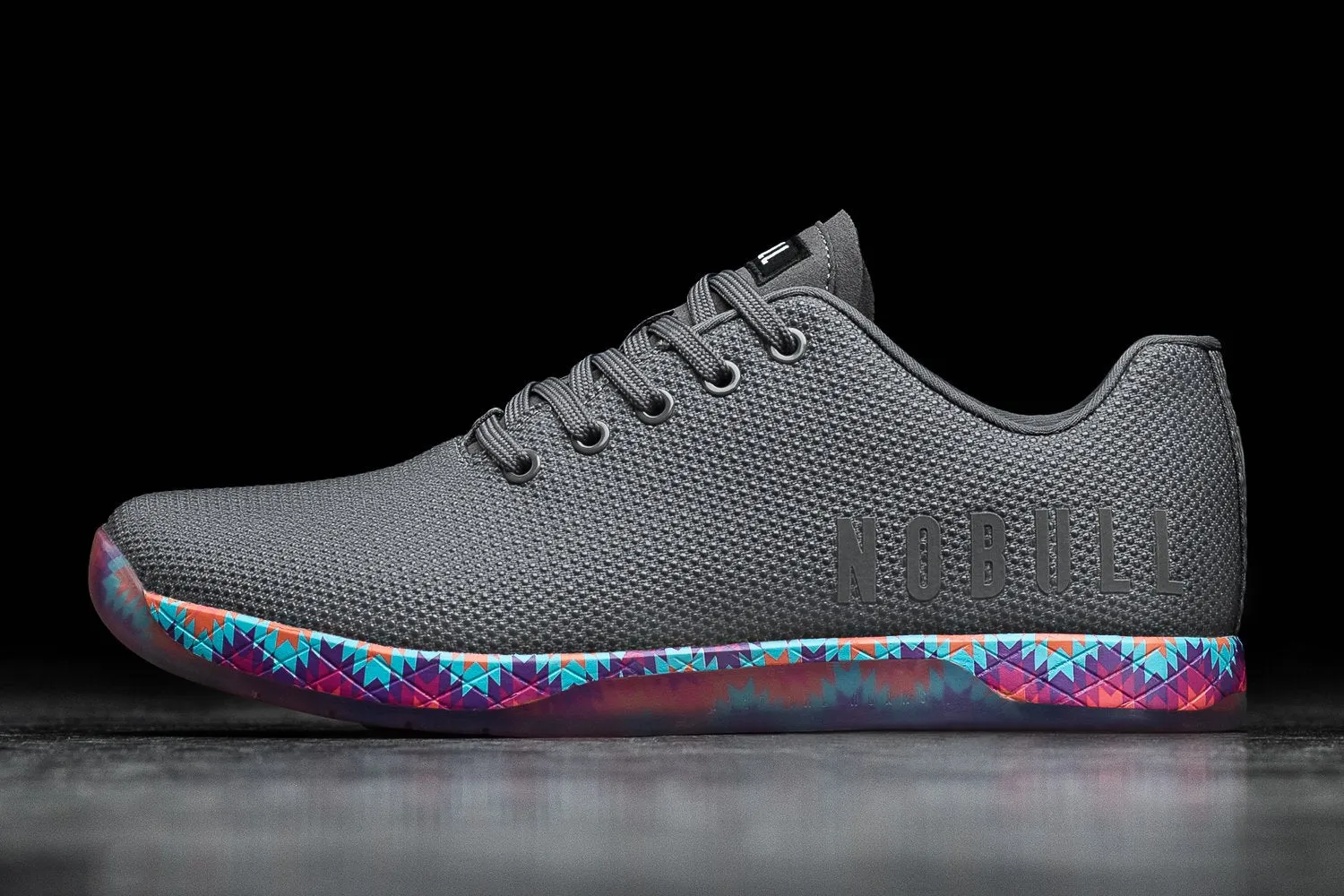 GREY PATCHWORK TRAINER (WOMEN'S)