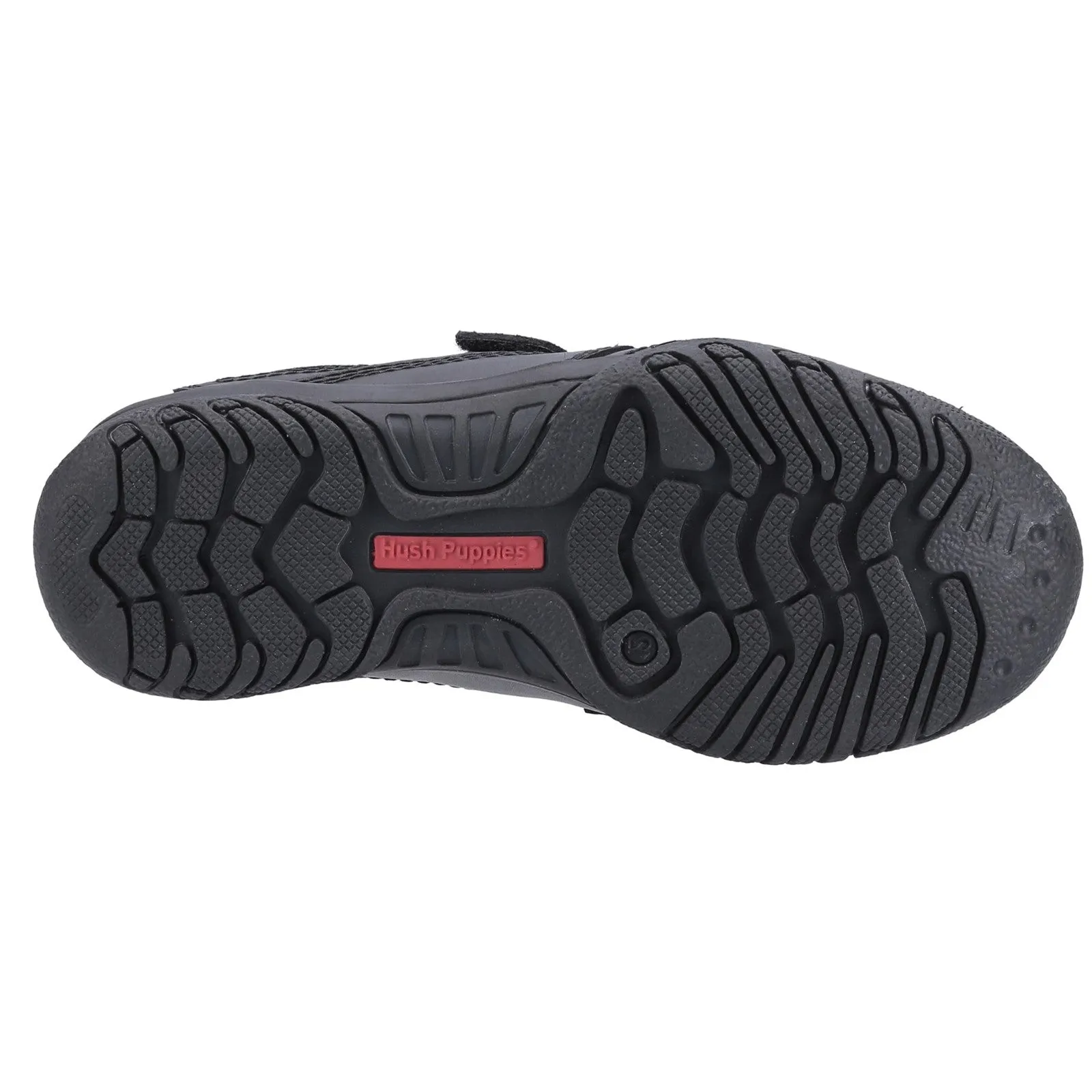 Hush Puppies Boys Jezza 2 School Shoes - Black