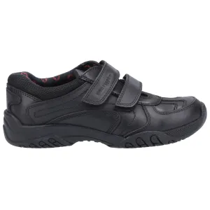 Hush Puppies Boys Jezza 2 School Shoes - Black