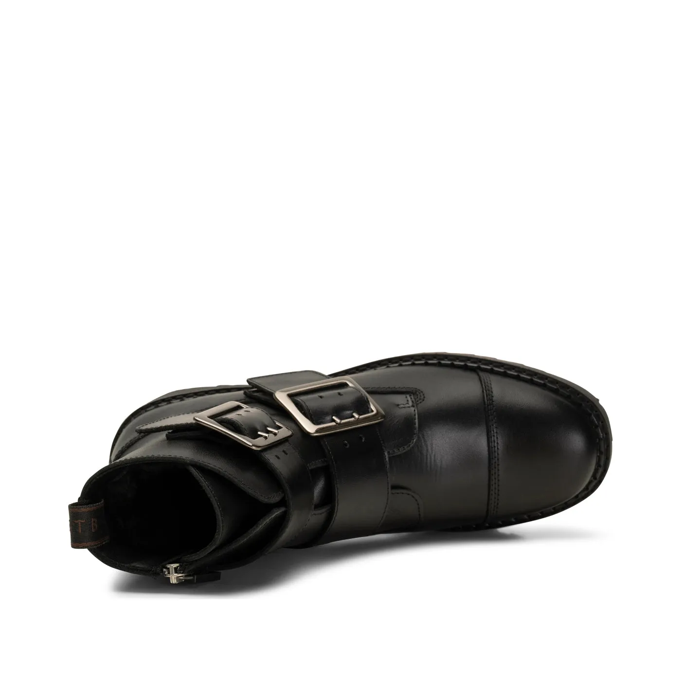 Ida Boot Leather - BLACK