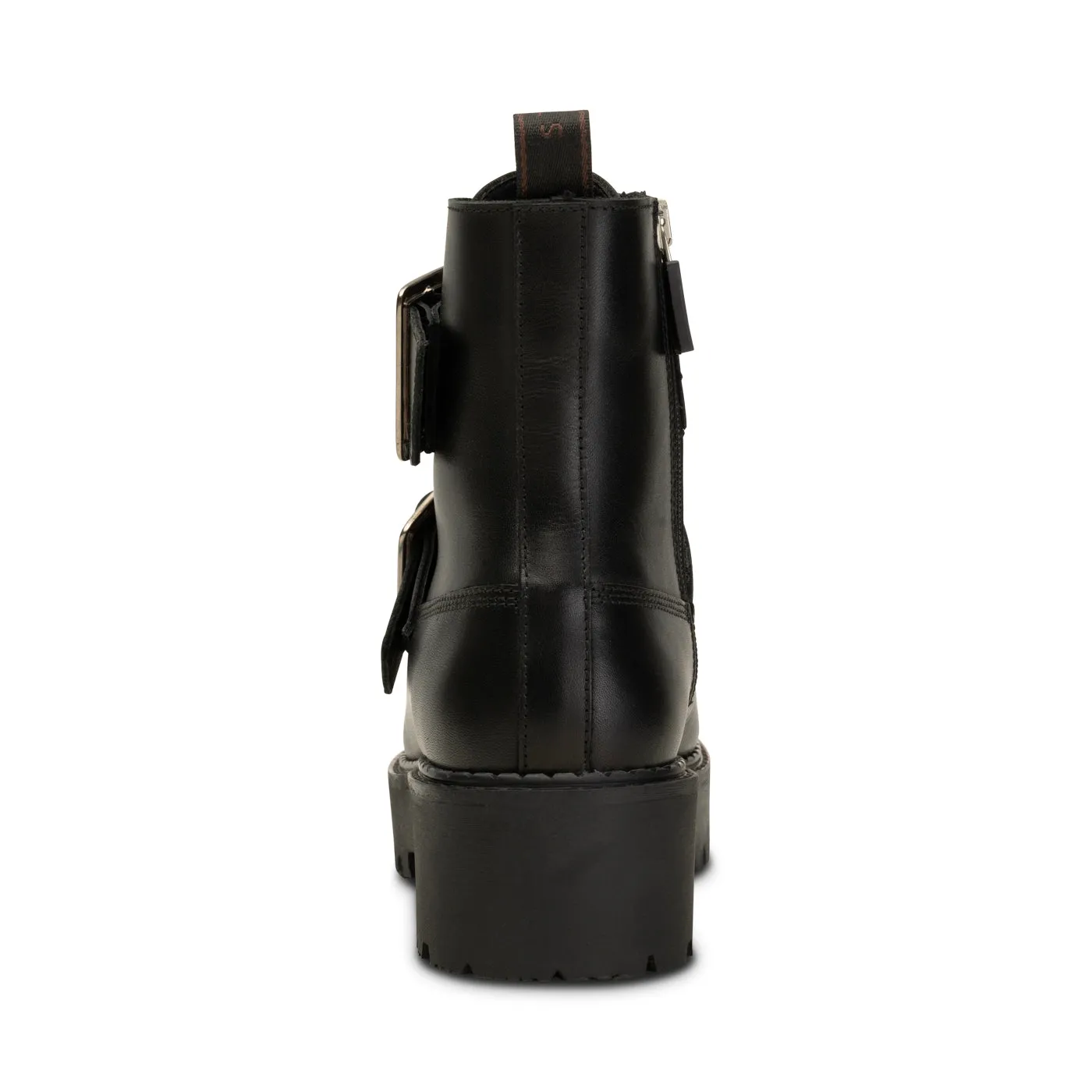 Ida Boot Leather - BLACK
