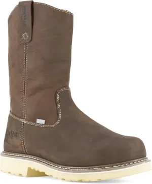 Iron Age Men's Solidifier 11 Inch Pull-on Composite Toe Work Brown - 9.5 Wide