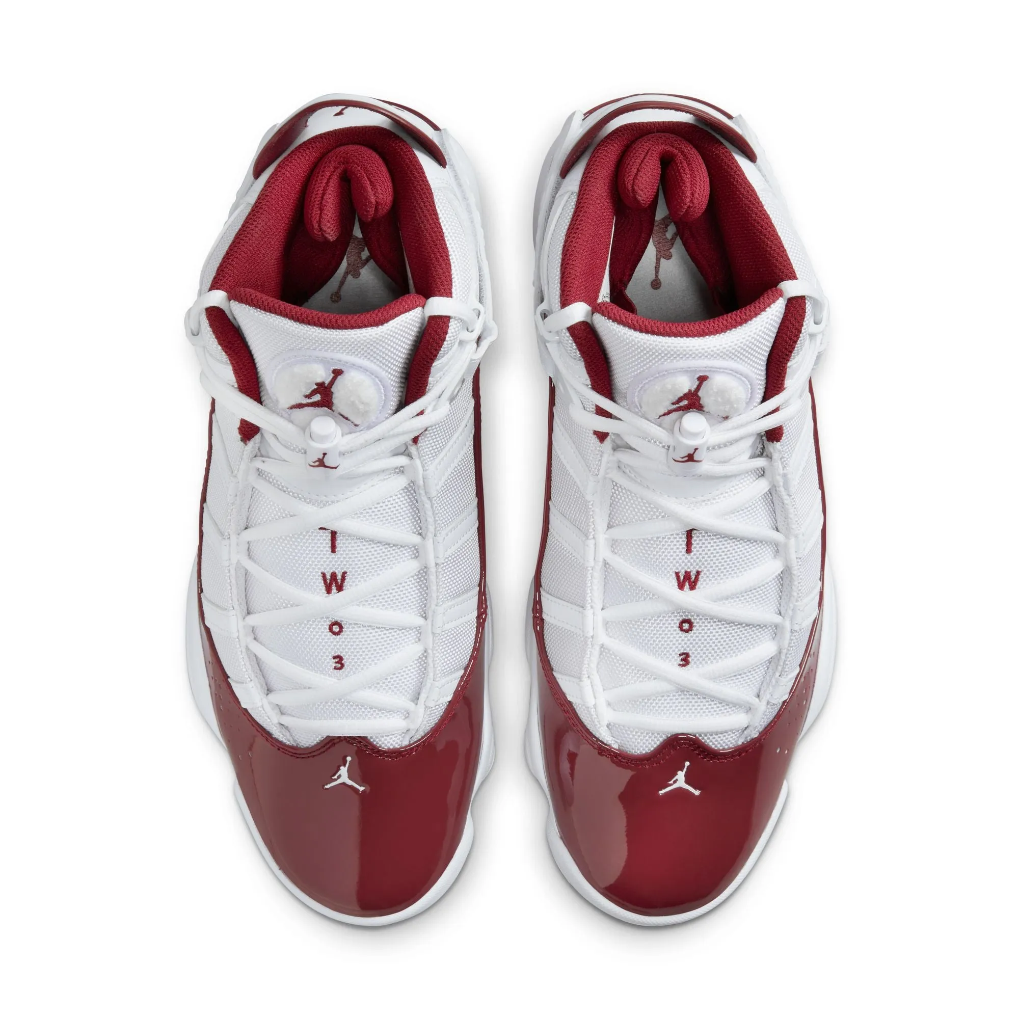 Jordan - Men - 6 Rings - White/Team Red