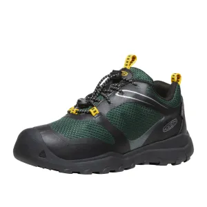Keen Wanduro | Black/Green Big Kids' Waterproof Shoe