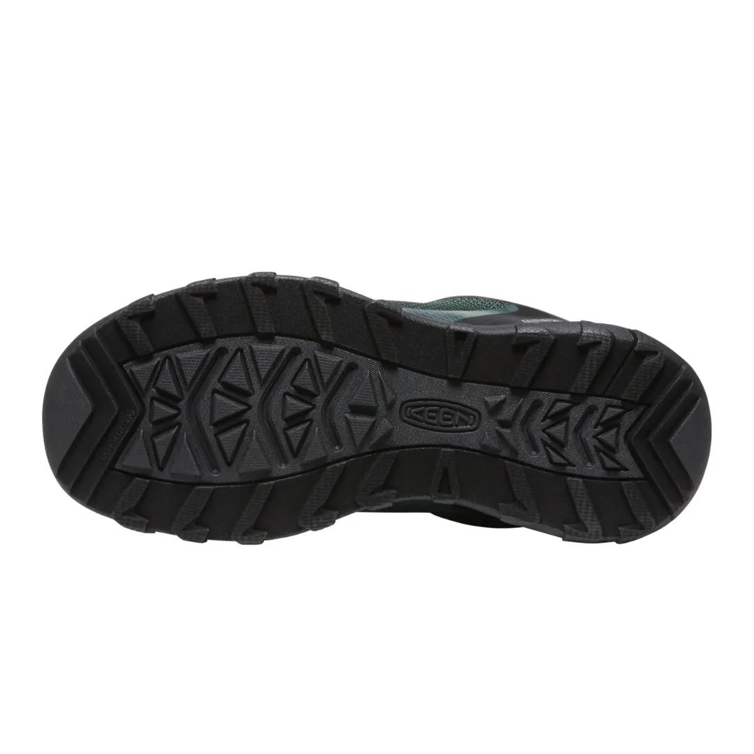 Keen Wanduro | Black/Green Big Kids' Waterproof Shoe