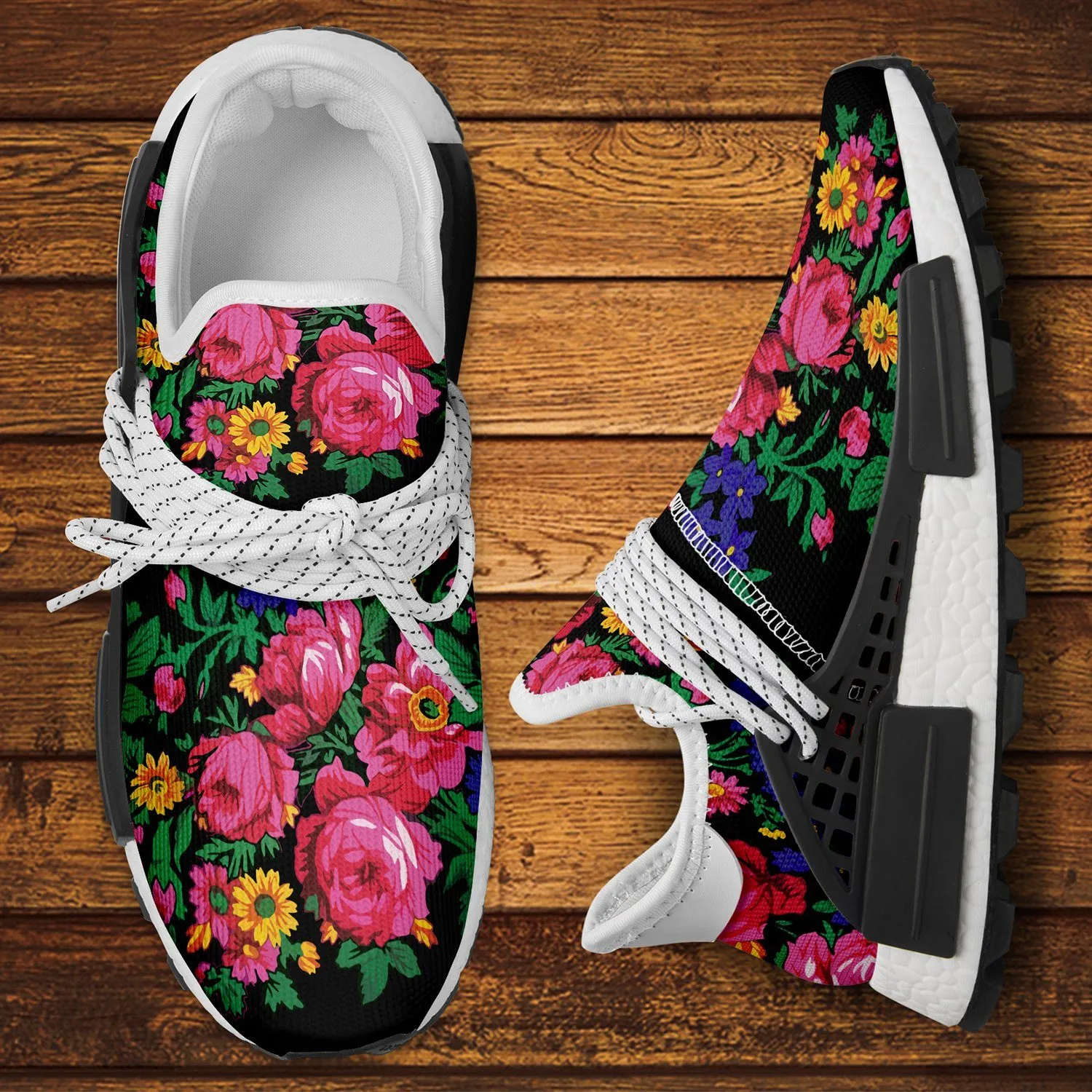 Kokum's Revenge Black Okaki Sneakers