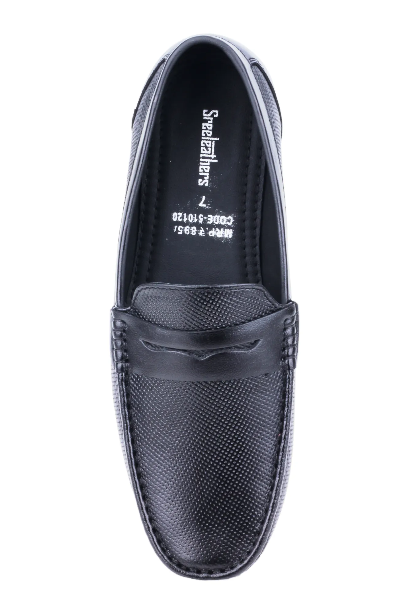 Mens leather loafer shoe 510120