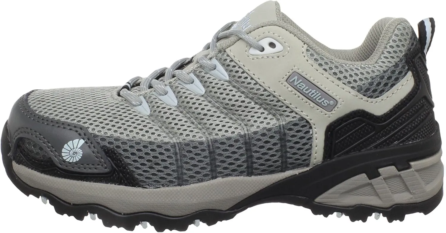 Nautilus Women's Gray Slip Resistant Composite Toe Hiker