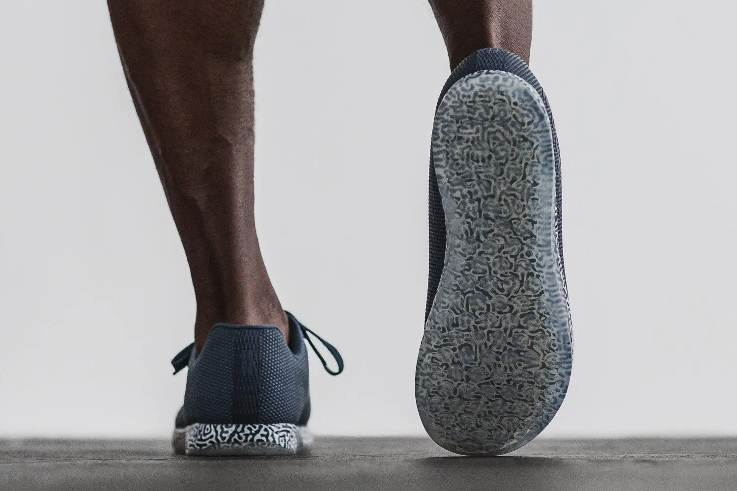 NAVY SQUIGGLE TRAINER (MEN'S)