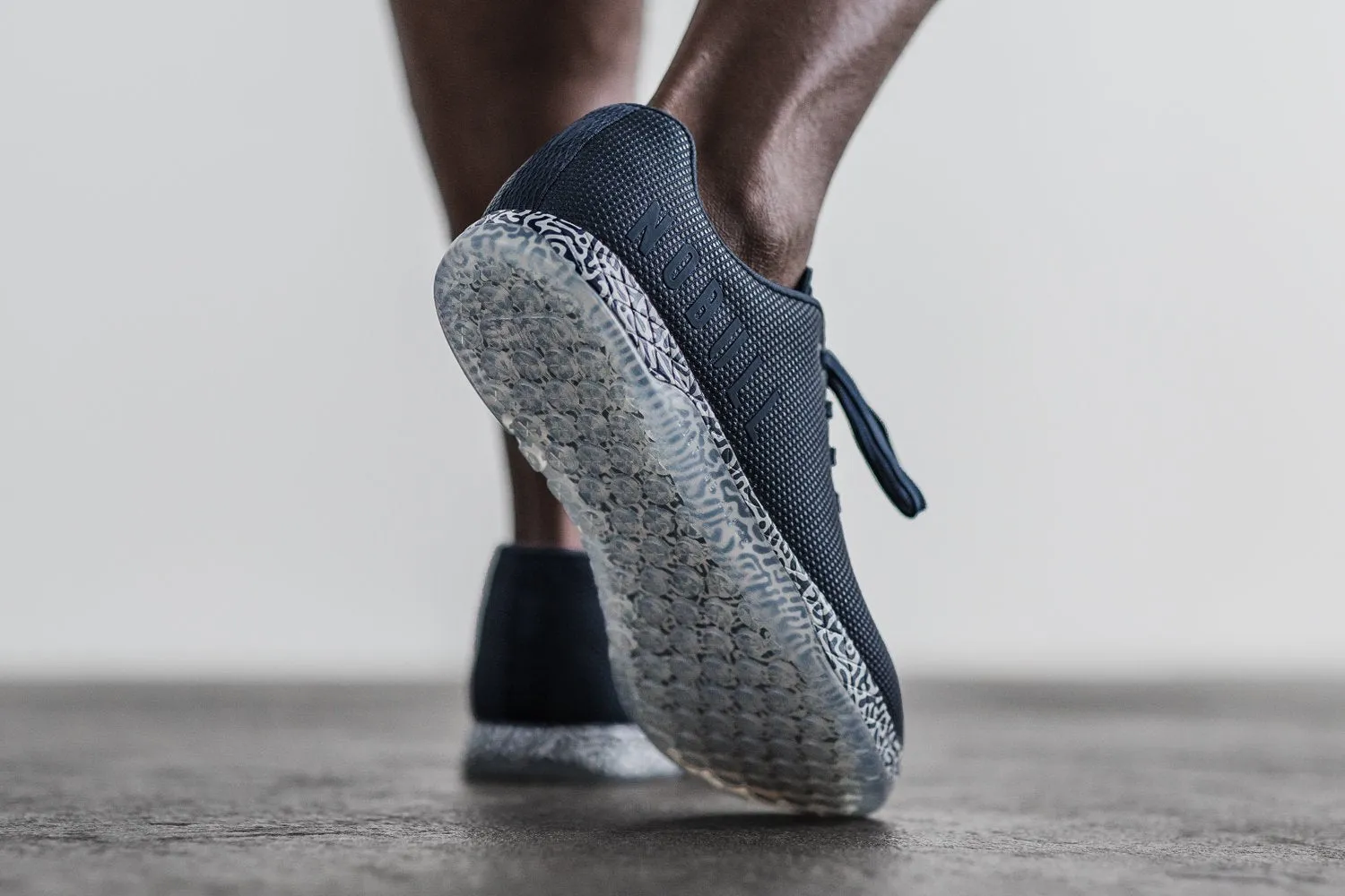 NAVY SQUIGGLE TRAINER (MEN'S)