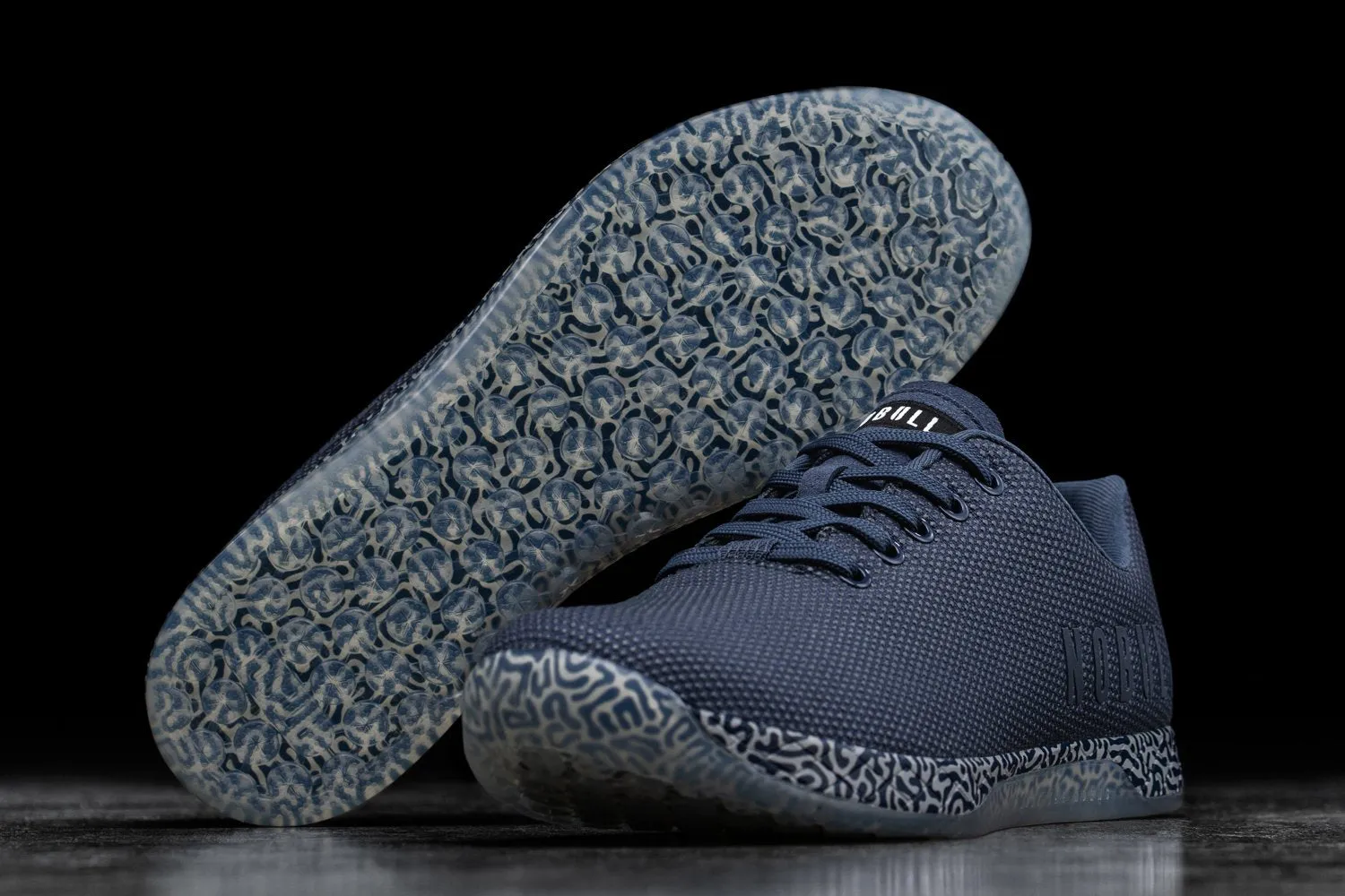 NAVY SQUIGGLE TRAINER (MEN'S)
