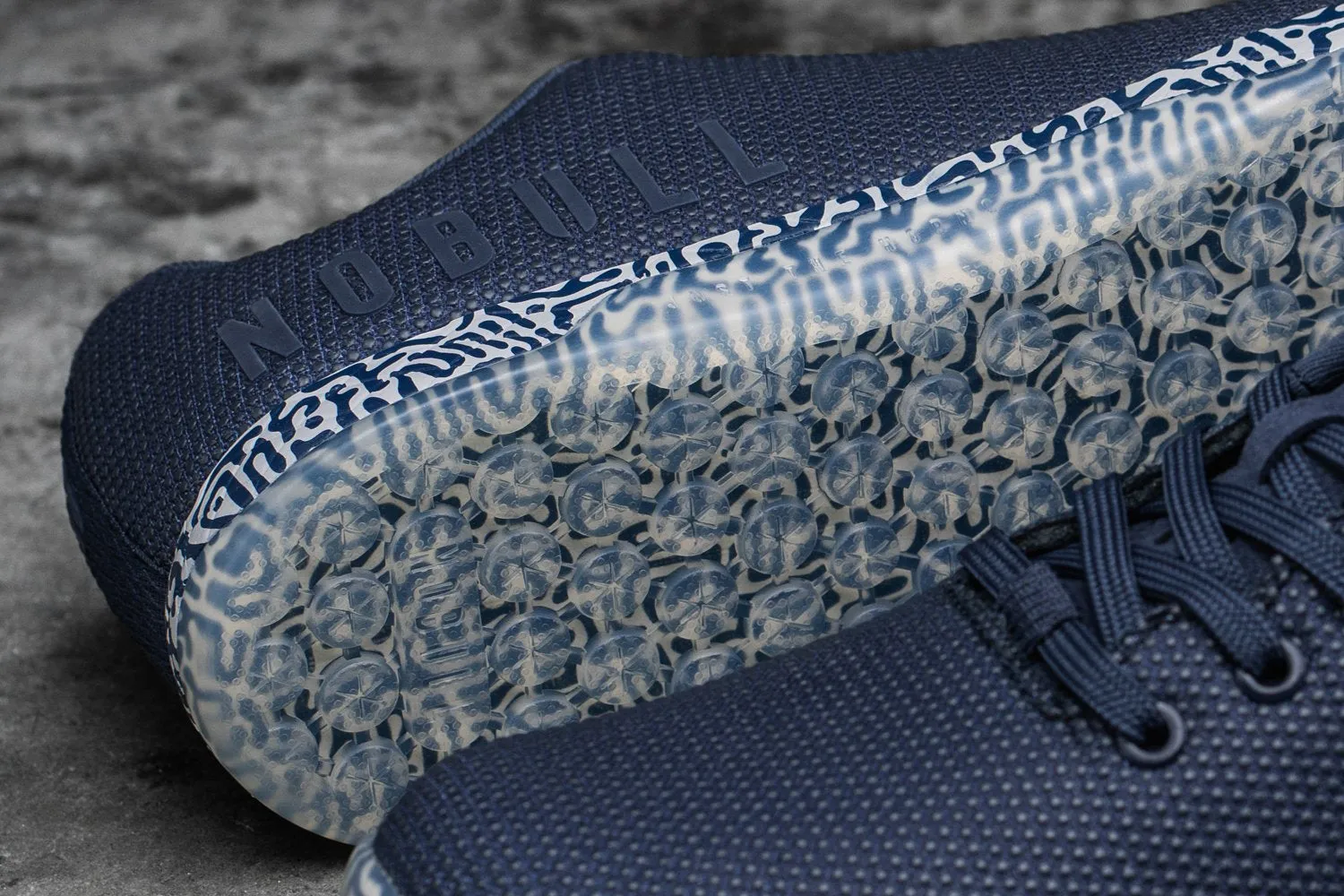 NAVY SQUIGGLE TRAINER (MEN'S)