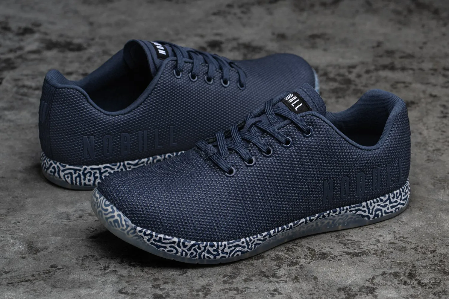 NAVY SQUIGGLE TRAINER (MEN'S)